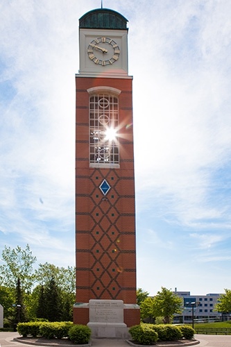 Clocktower in sunshine